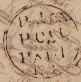HG 10 handstamp from Patna