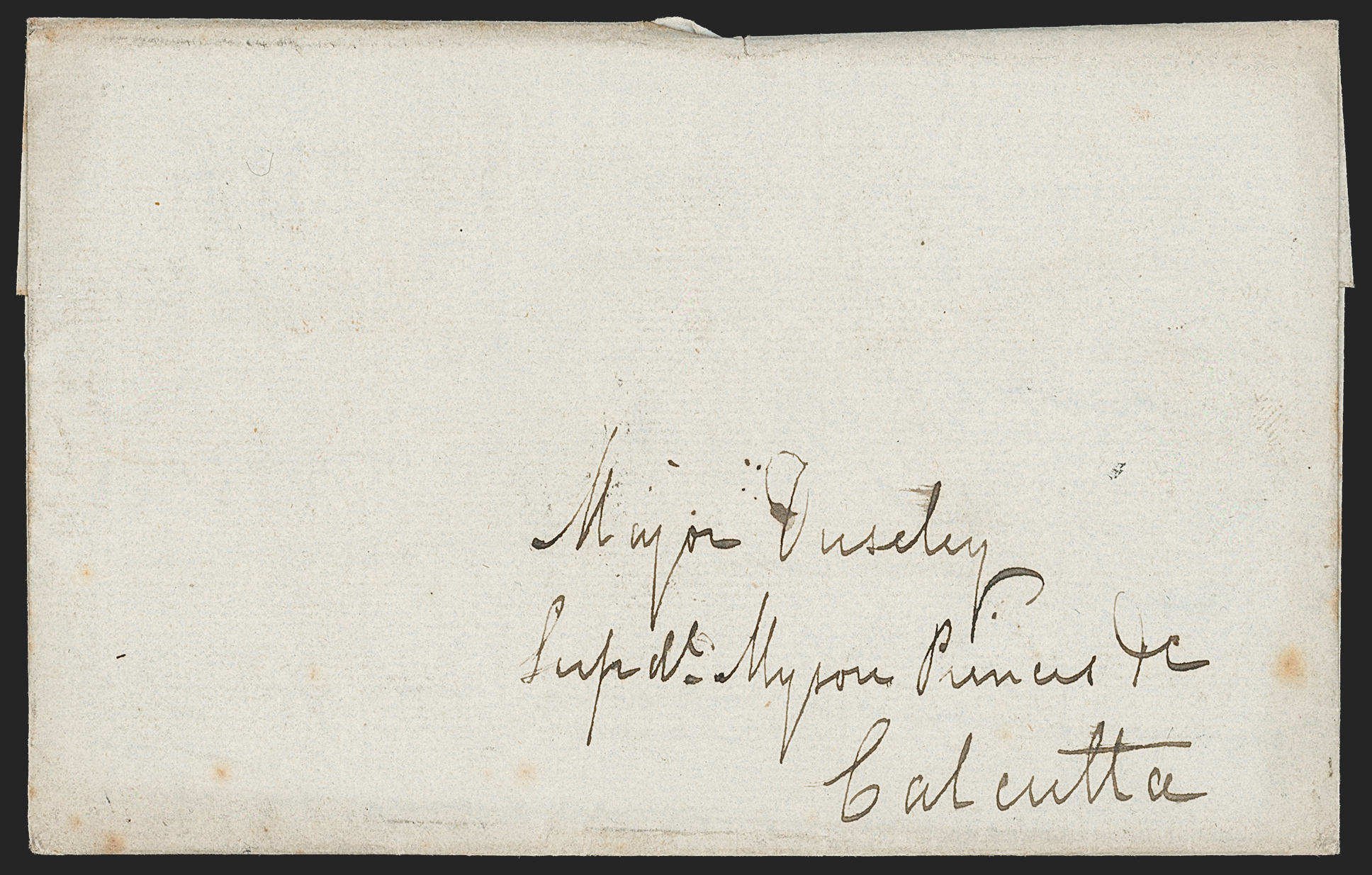 Delhi HG 6 pre stamp cover — front (COV-1004)