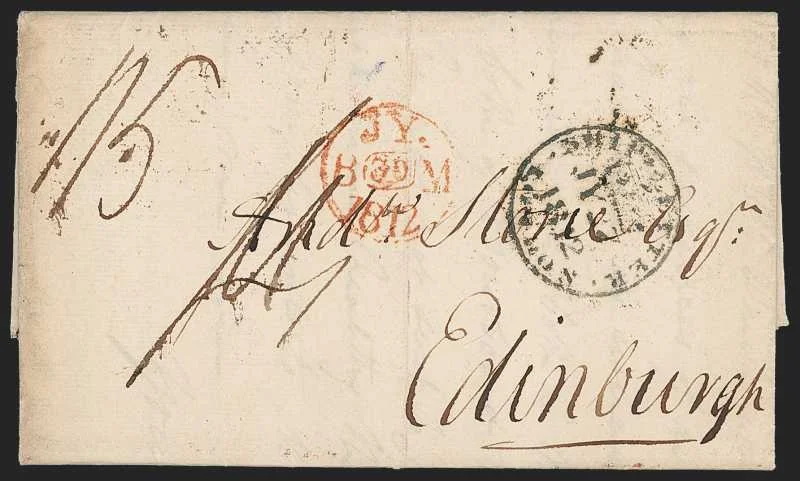 Sylhet HG 1 pre stamp cover — back (COV-326)