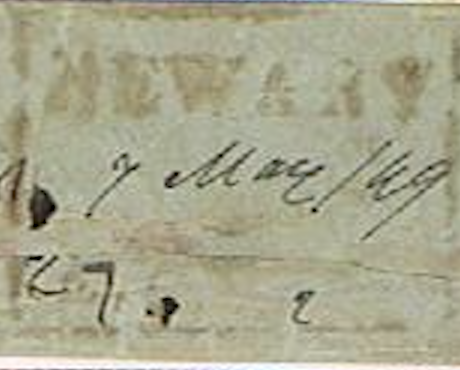 HG 2 handstamp from Rewaree