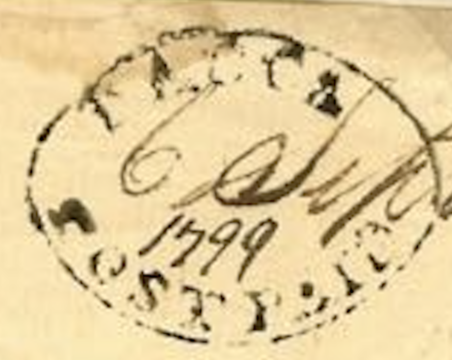 HG 2 handstamp from Dacca