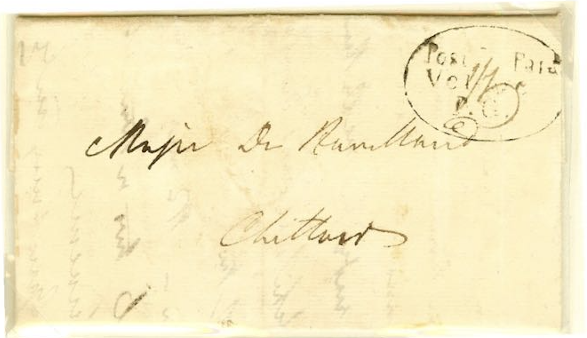 1816 Vellore HG 2 pre stamp cover — COV-818
