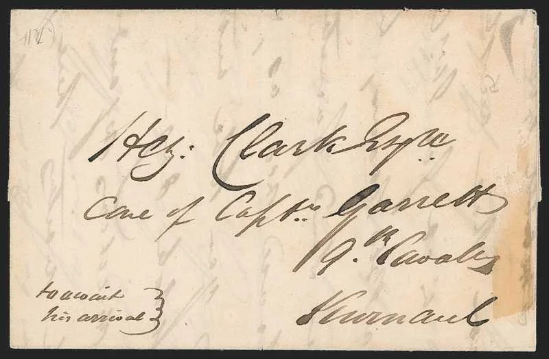 Sobathoo HG 1 pre stamp cover — back (COV-118)