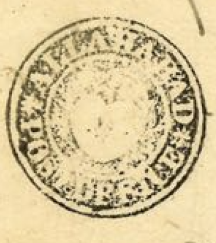 HG 1b handstamp from Allahabad