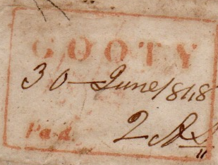 Gooty HG 2 handstamp