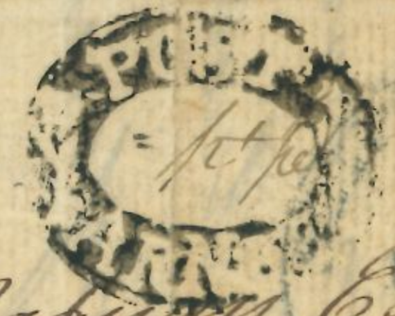 HG 1 handstamp from Arnee
