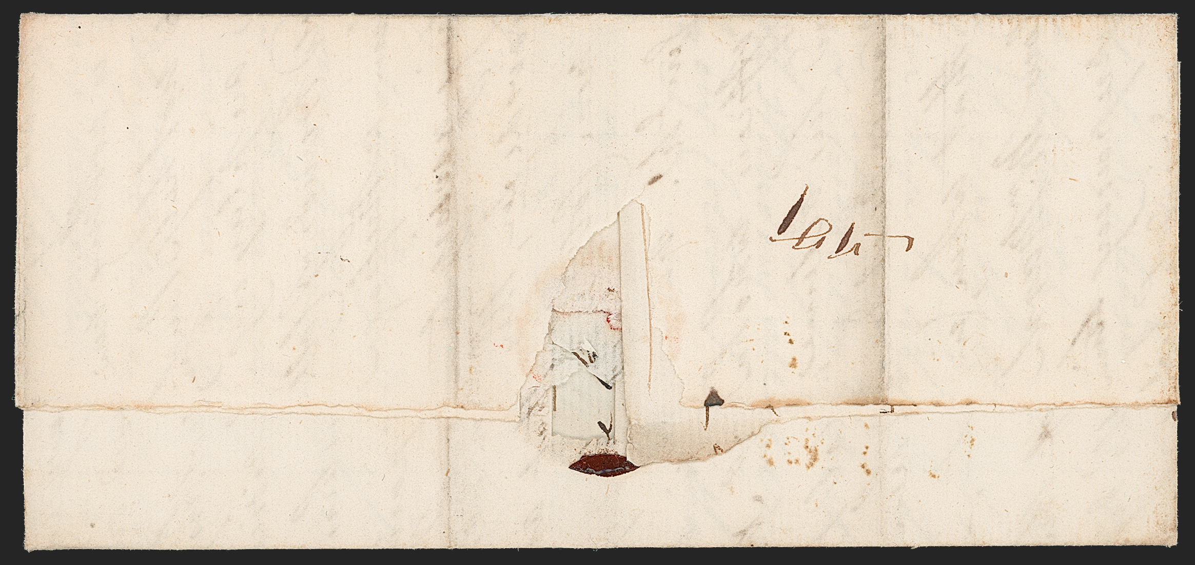 Pre-stamp cover of India — Bangalore HG 2, scan 2 (COV-5240)