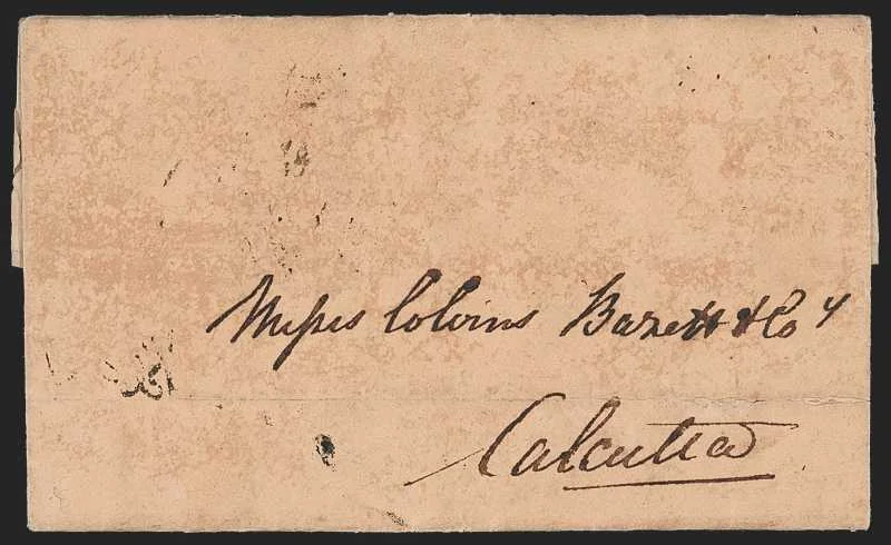 Kedgeree HG 1 pre stamp cover — back (COV-254)