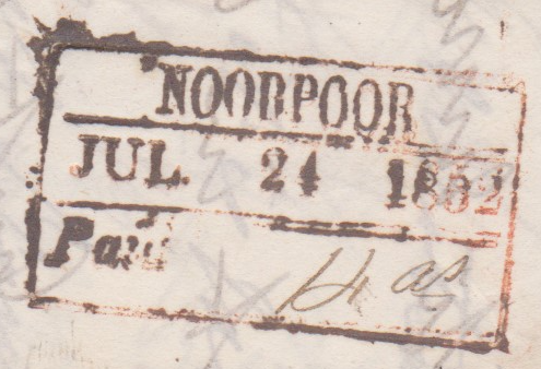HG 2 handstamp from Noorpoor