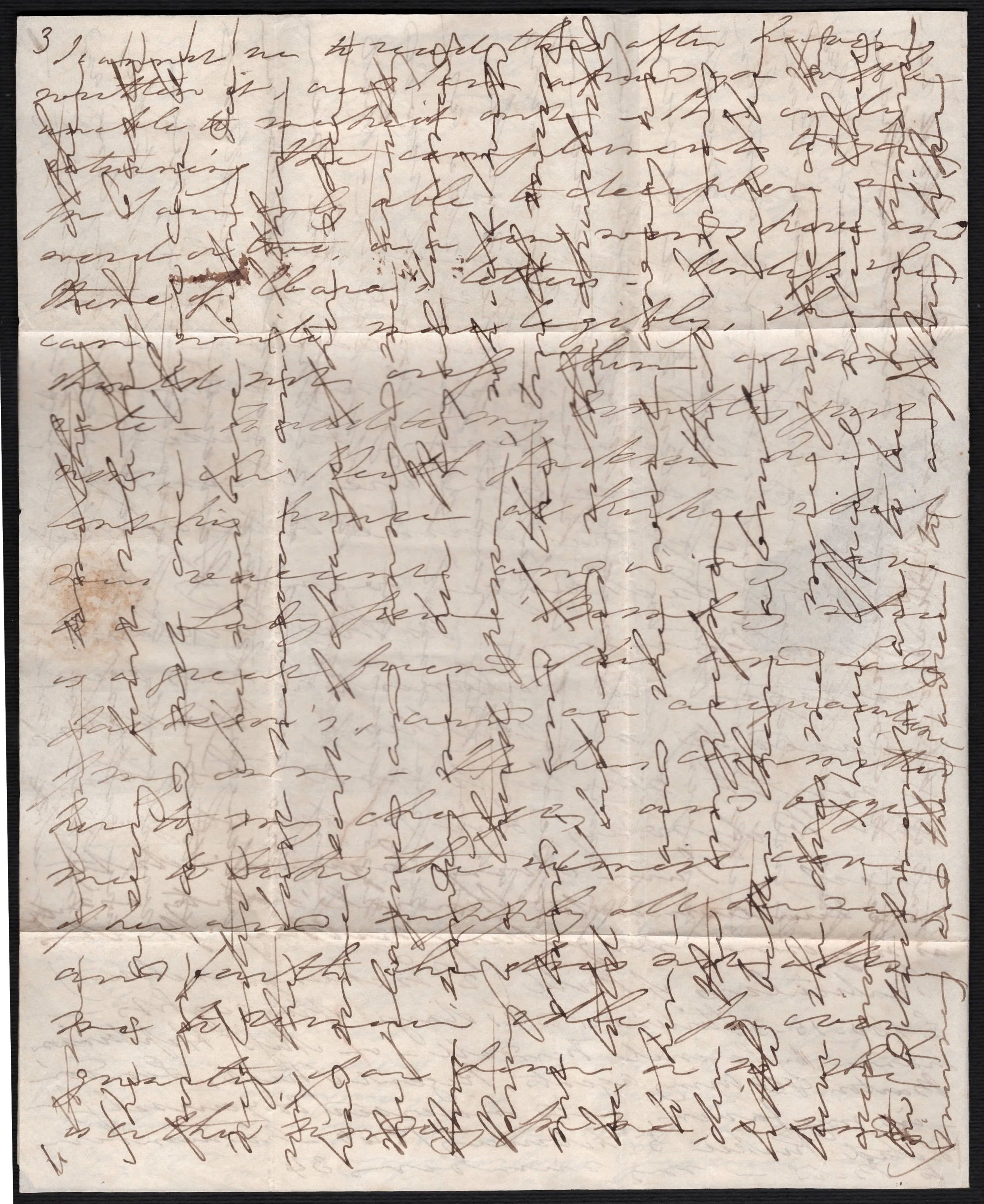 Kirkee HG 3 pre stamp cover — scan 4 (COV-3861)