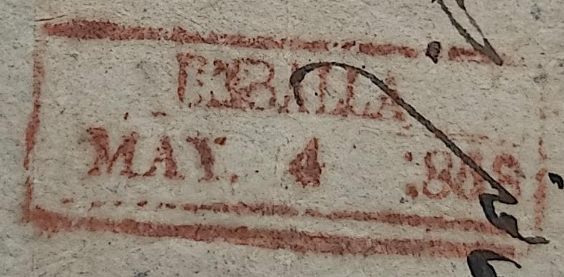Umbalah HG 13 handstamp
