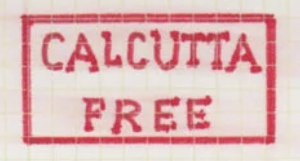 Calcutta HG 37 handstamp