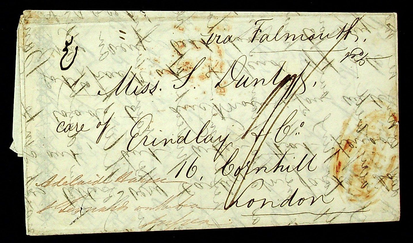 Allahabad HG 4 pre stamp cover — scan 2 (COV-4229)