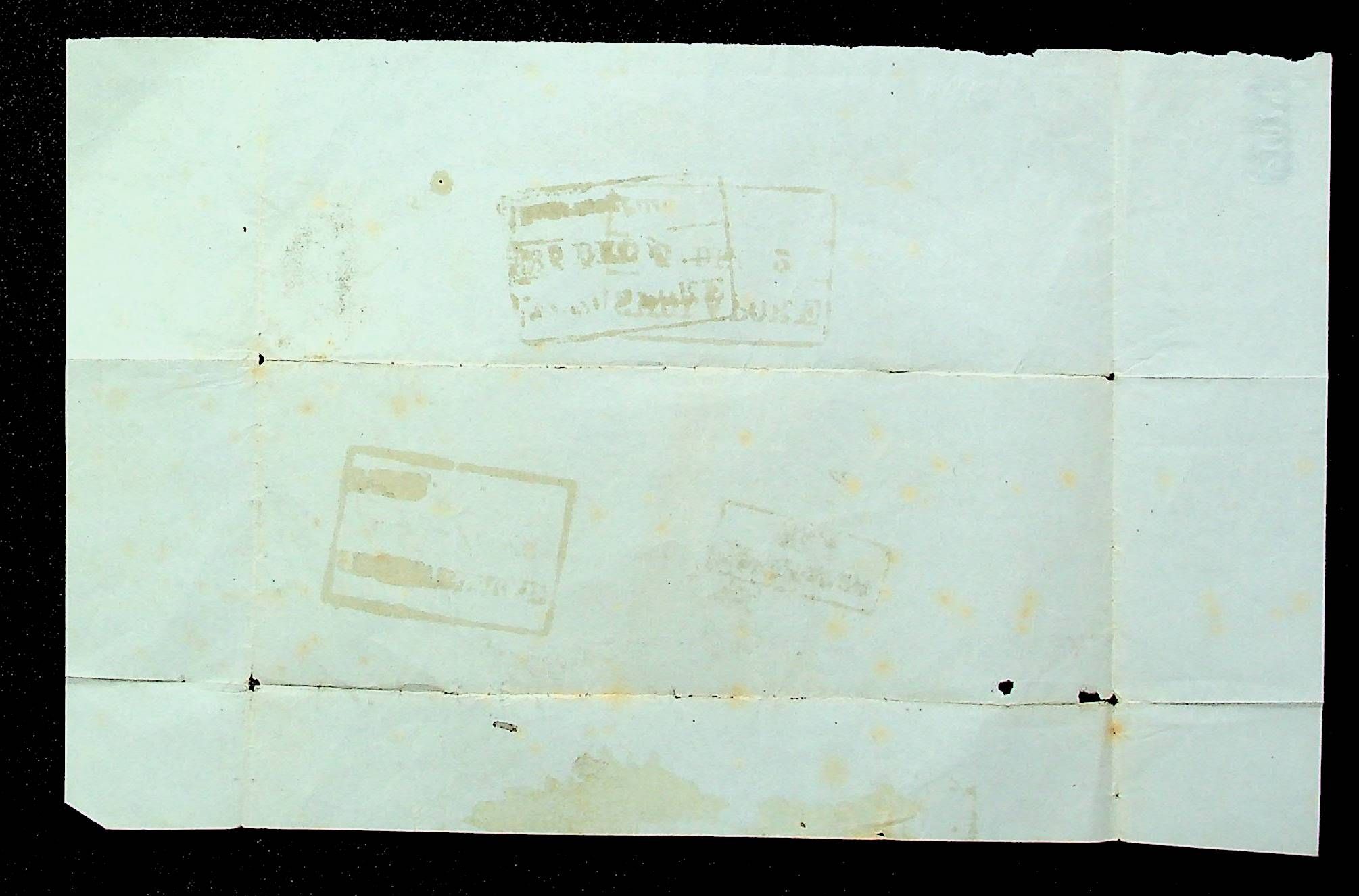 Secunderabad HG 4 pre stamp cover — scan 4 (COV-4464)