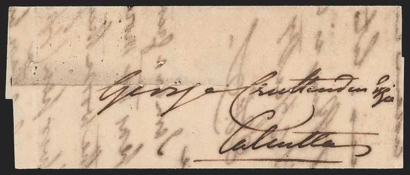Moongyr HG 1 pre stamp cover — back (COV-664)