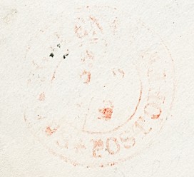 FP 1 handstamp from Shoagyeen