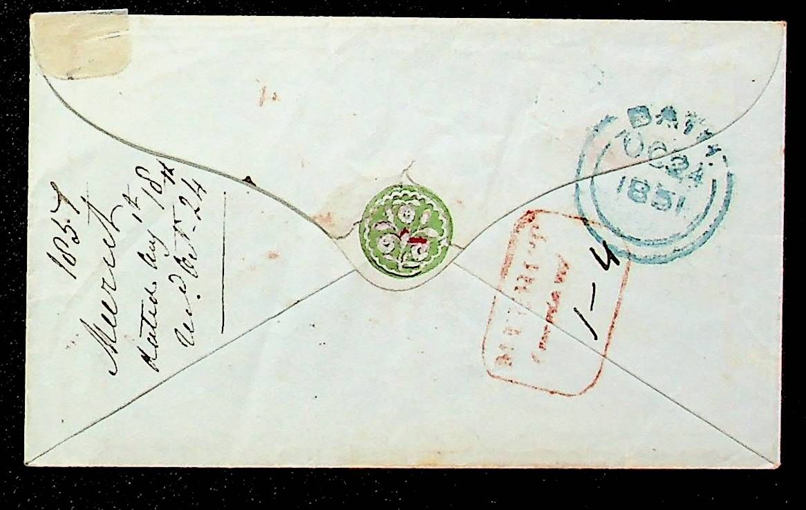 Merut HG 10 pre stamp cover — scan 2 (COV-3924)