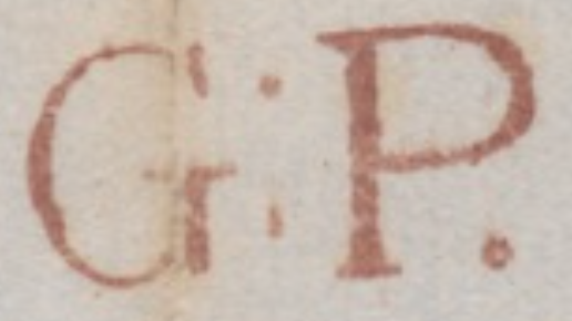 G12 handstamp from Calcutta
