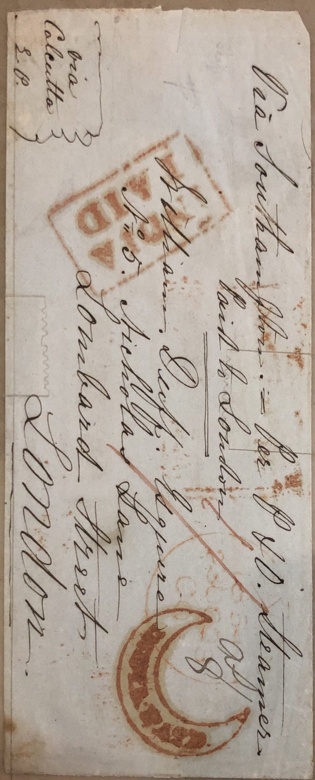 Nowgaum HG 1 pre stamp cover — back (COV-4175)