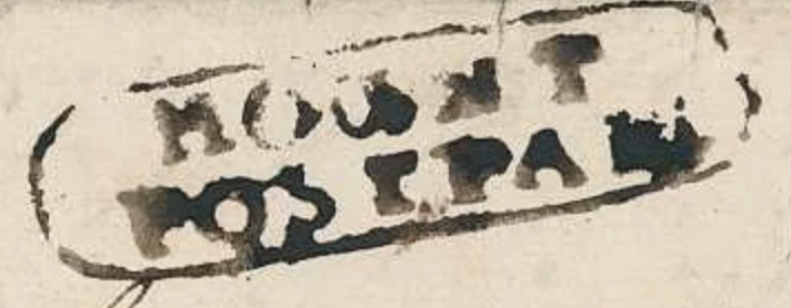 HG 1 handstamp from Mount