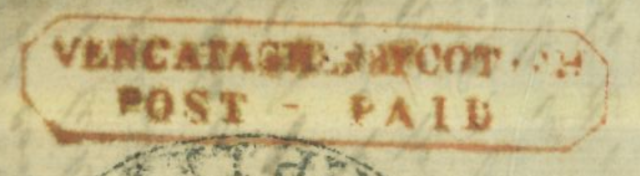 HG 1 handstamp from Vencatagherrycotah