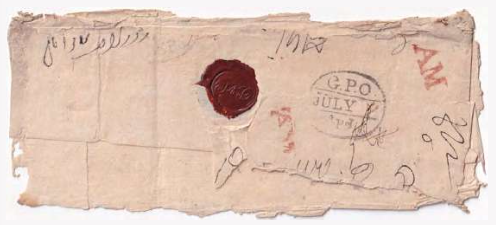 2 July 1826 Calcutta HG 10 pre stamp cover — COV-2863