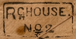 Bombay X13A handstamp