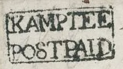 HG 2 handstamp from Kamptee