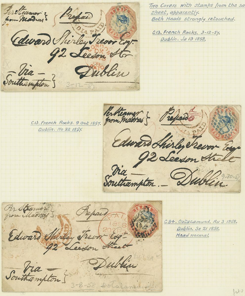 French Rocks HG 1 pre stamp cover — front (COV-3052)