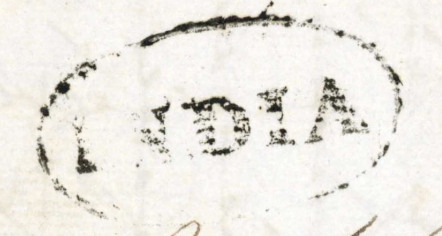 Bombay SD6 handstamp