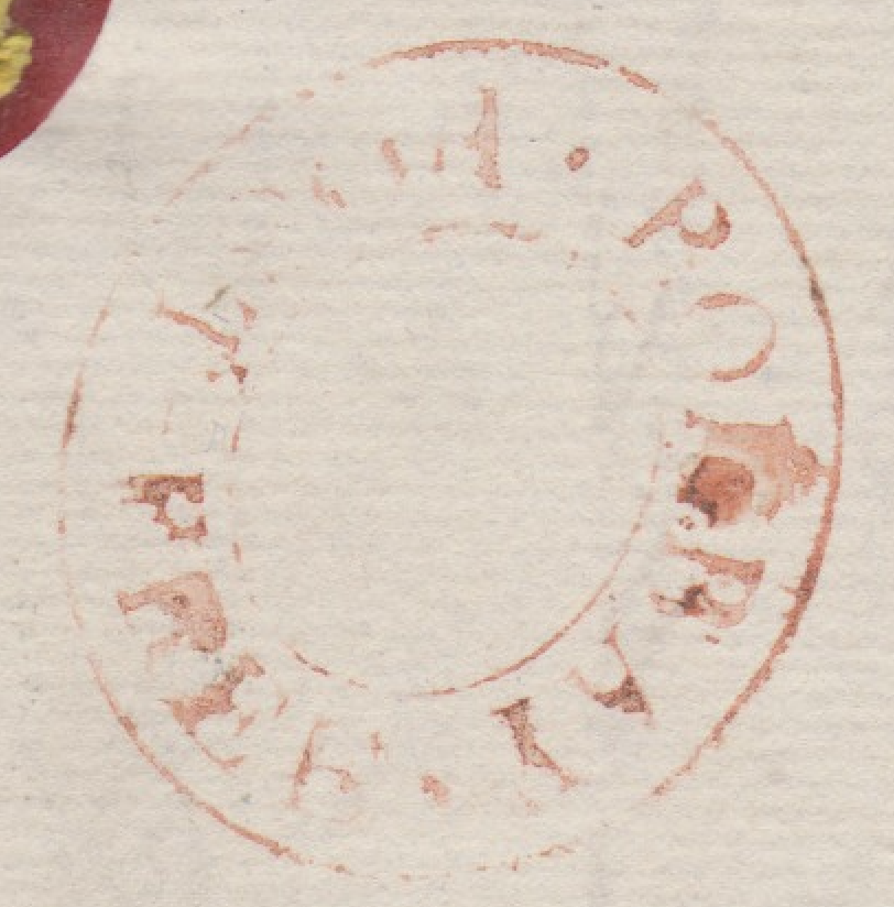 HG 10A handstamp from Bombay