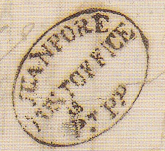 HG 1 handstamp from Juanpore