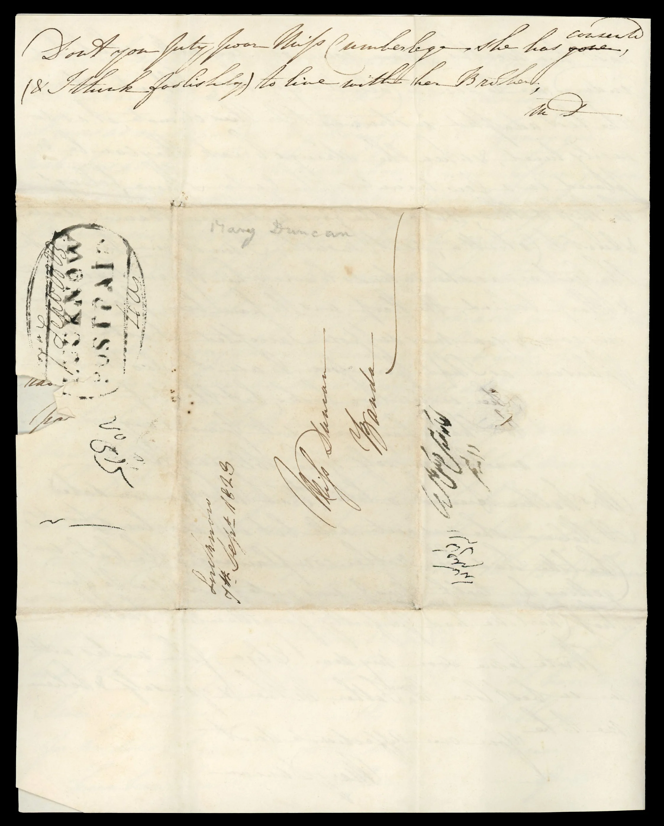 Lucknow HG 1 pre stamp cover — scan 5 (COV-1285)
