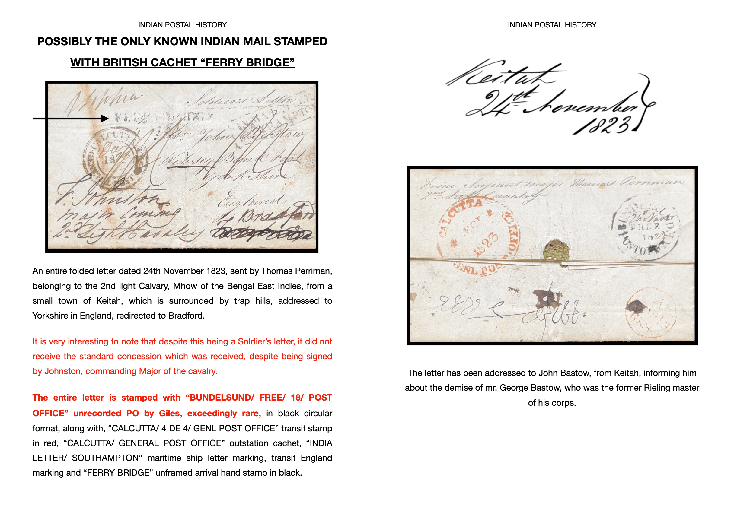 Bundelcund HG 1A pre stamp cover — scan 4 (COV-3946)