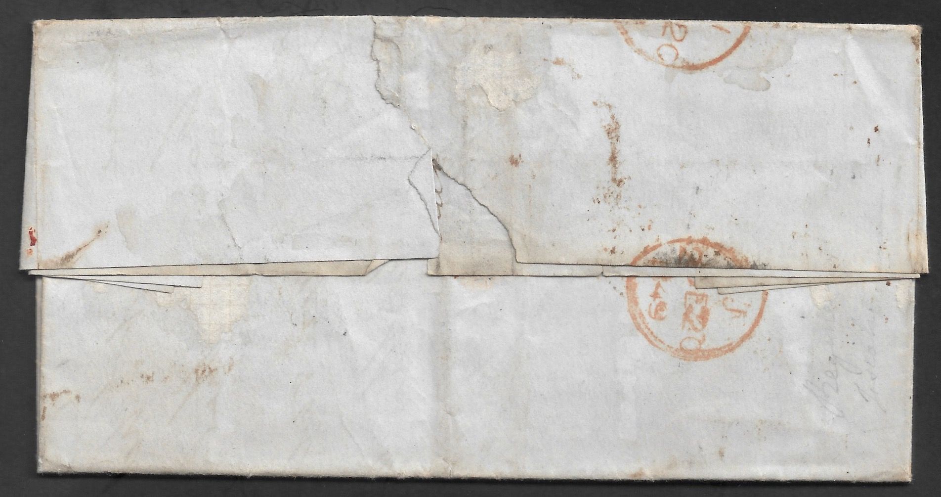 Sittara HG 1 pre stamp cover — scan 2 (COV-3616)