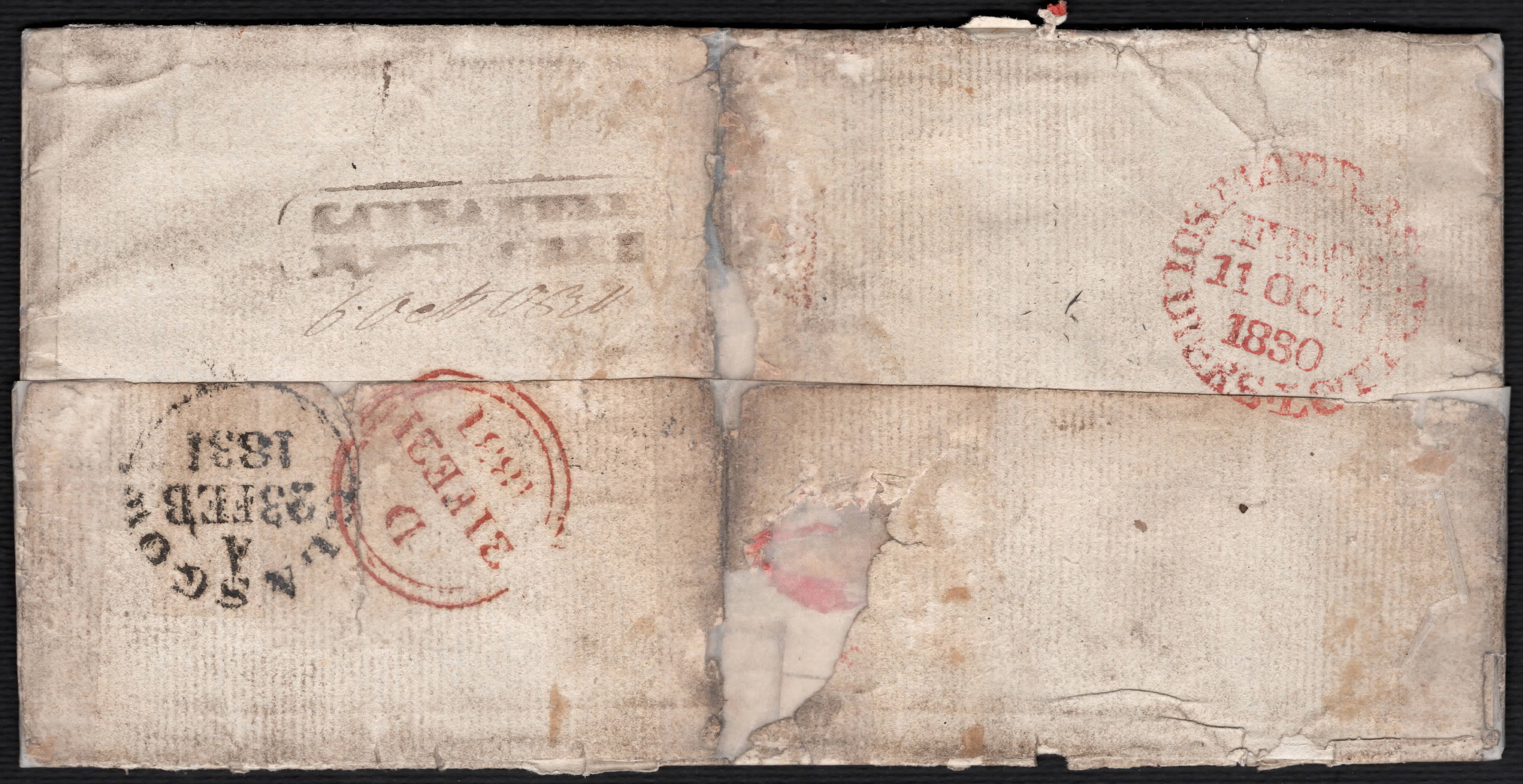 Cannanore HG 4 pre stamp cover — scan 3 (COV-3922)