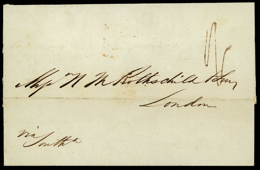 Pre-stamp cover of India — Singapore FP 4, scan 2 (COV-5530)