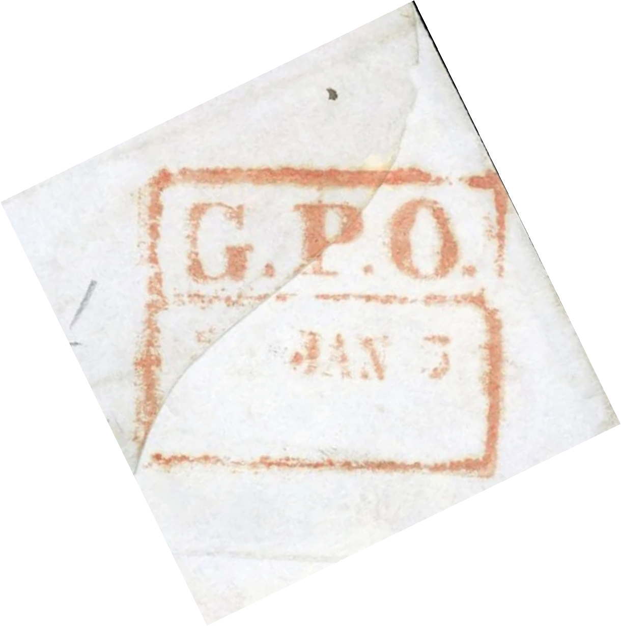 G19 handstamp from Calcutta