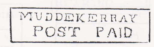HG 2 handstamp from Muddekerry
