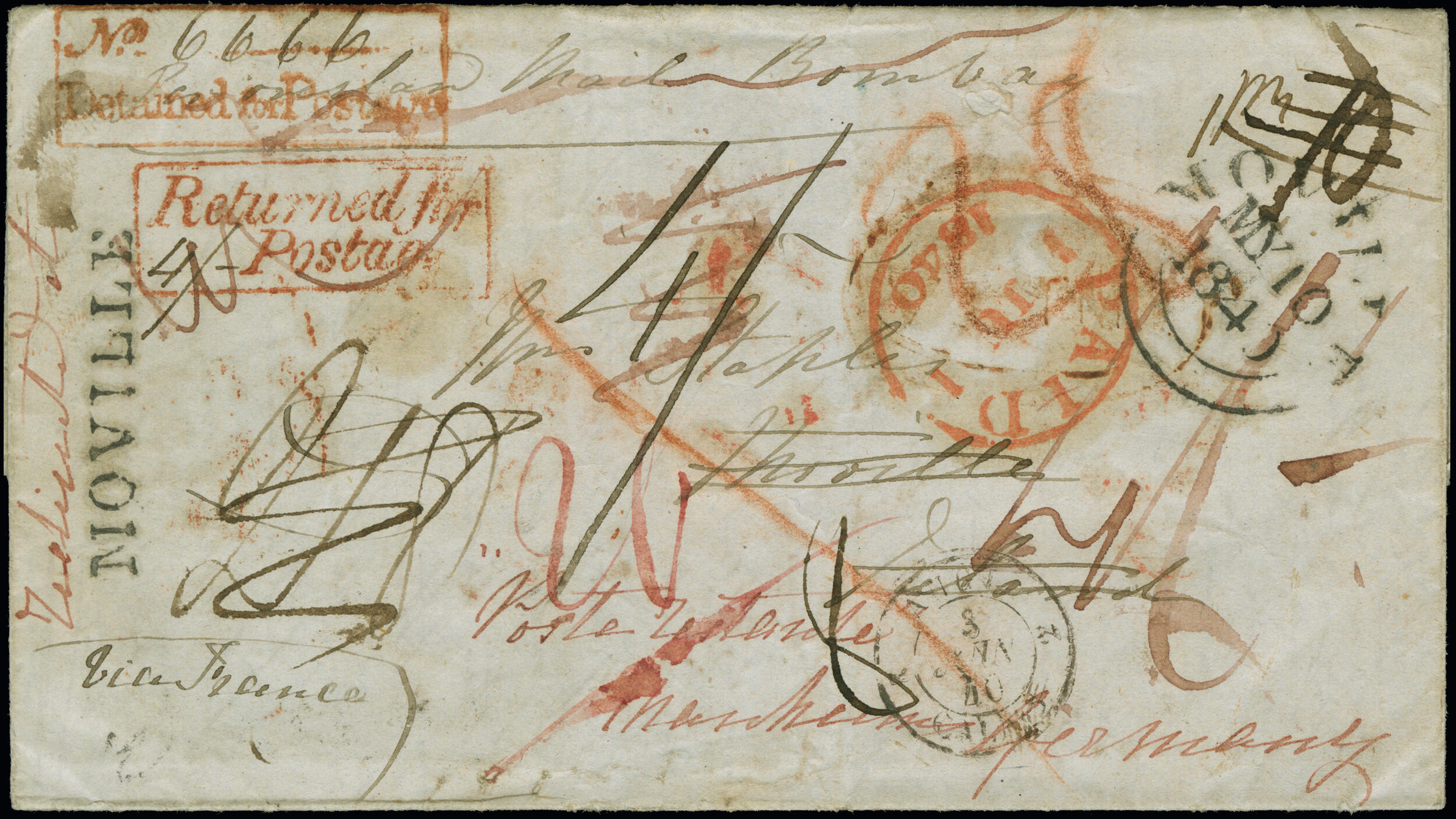 Pre-stamp cover of India — Suddiya HG 1, scan 2 (COV-5227)