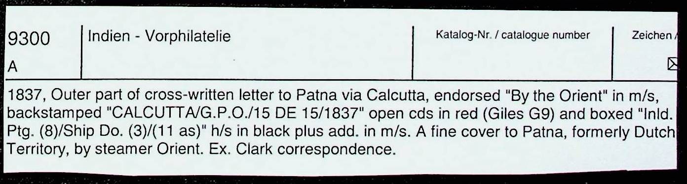 Calcutta G7 pre stamp cover — scan 4 (COV-3896)