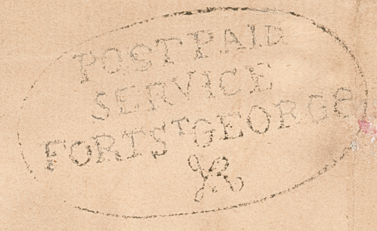 HG 5 handstamp from Madras