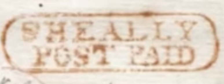 HG 1 handstamp from Sheally
