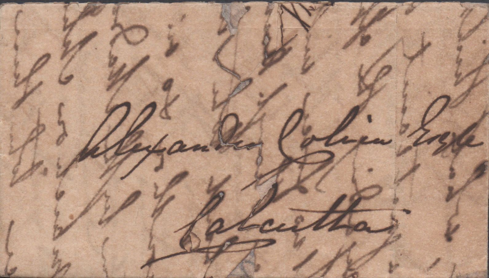 Sholapoor HG 4 pre stamp cover — scan 3 (COV-3891)