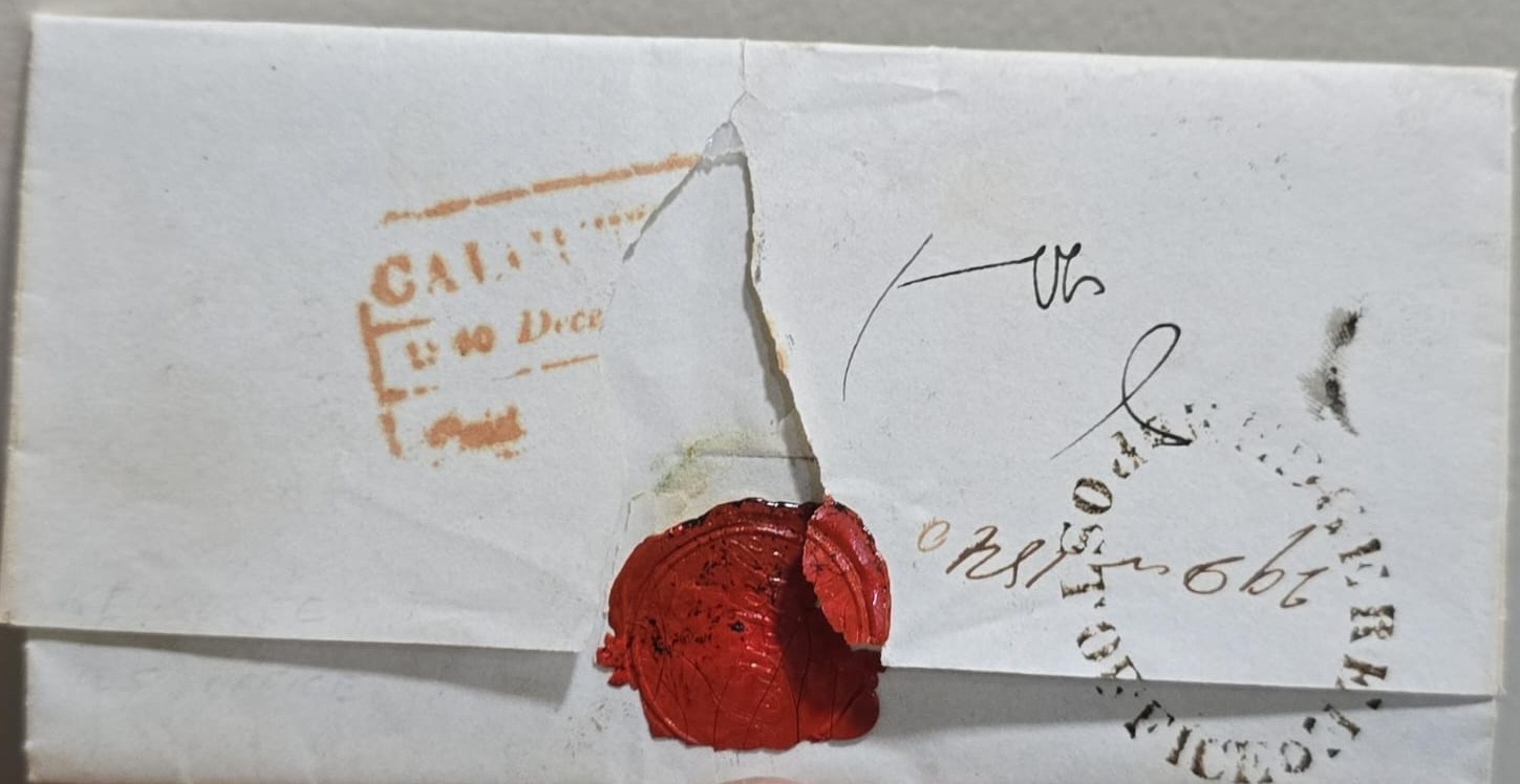 Kedgeree HG 5 pre stamp cover — back (COV-4758)