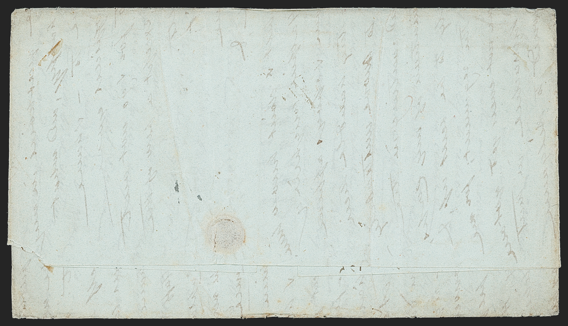 Pre-stamp cover of India — Belgaum HG 3, scan 2 (COV-5243)