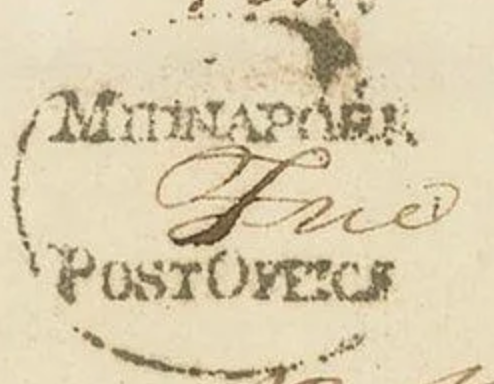 HG 2 handstamp from Midnapore