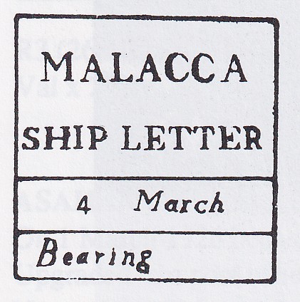 FP 2 handstamp from Malacca
