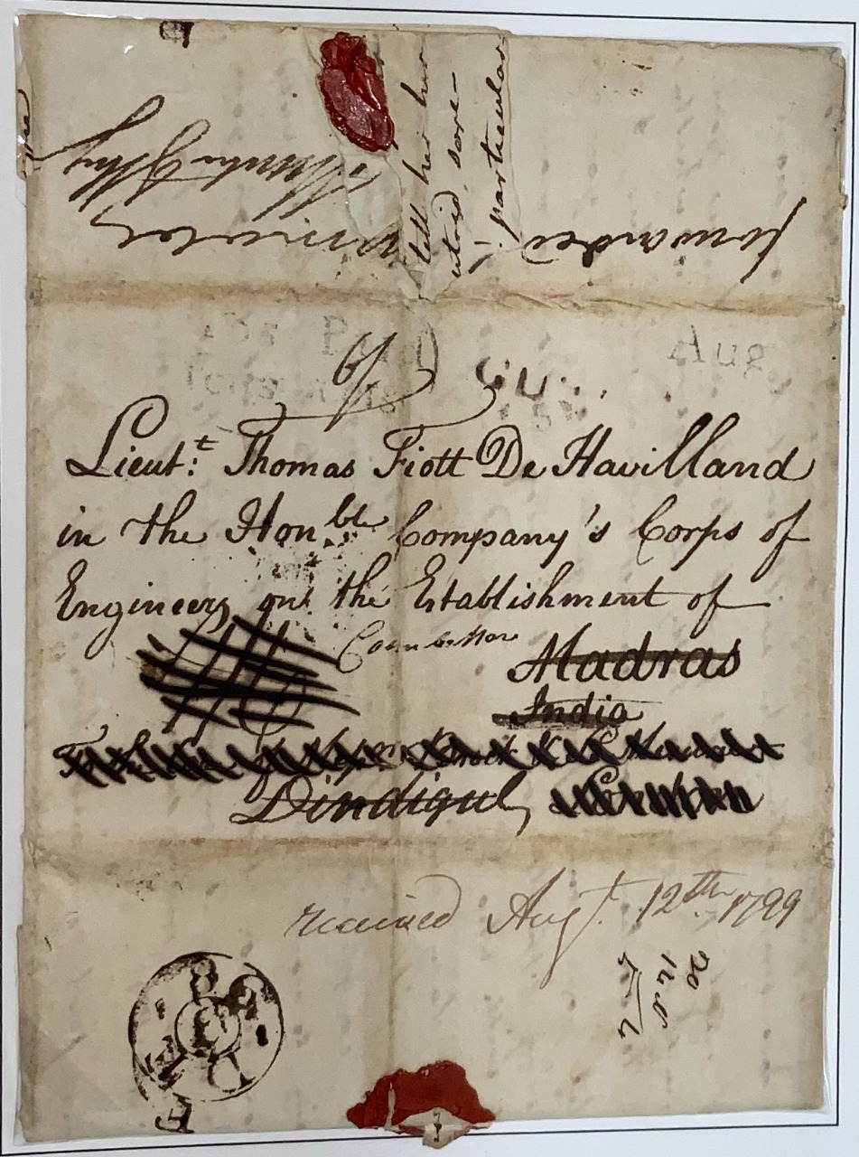 Hunter & Hay Census forwarding agent cover — COV-3528