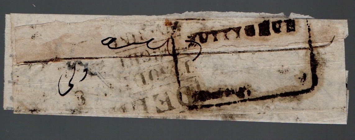 1850 Futtyghur HG 3 pre stamp cover — COV-2895